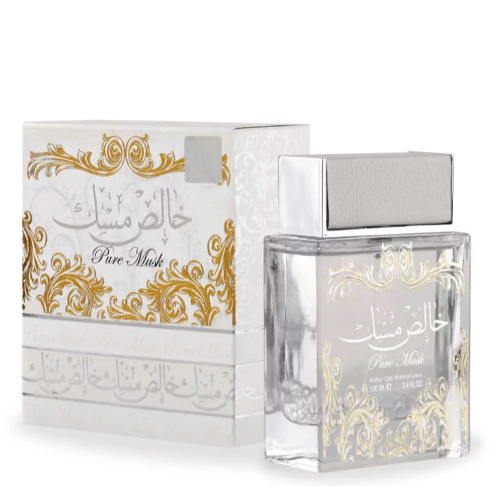 eau de parfum pure musk 100ml lattafa