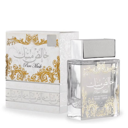 eau de parfum pure musk 100ml lattafa