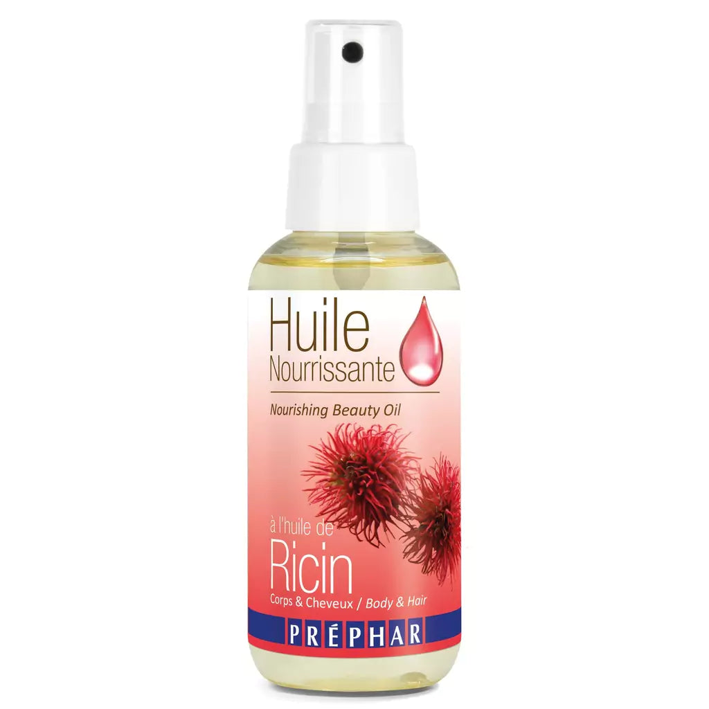 Huile nourrissante à l'huile de ricin 100 ml – PRÉPHAR™