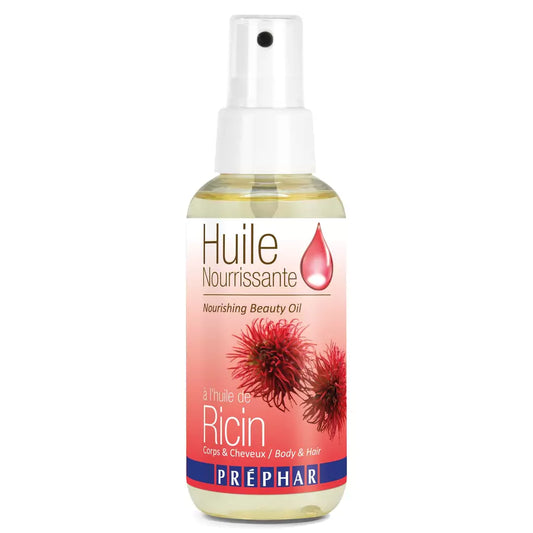 Huile nourrissante à l'huile de ricin 100 ml – PRÉPHAR™