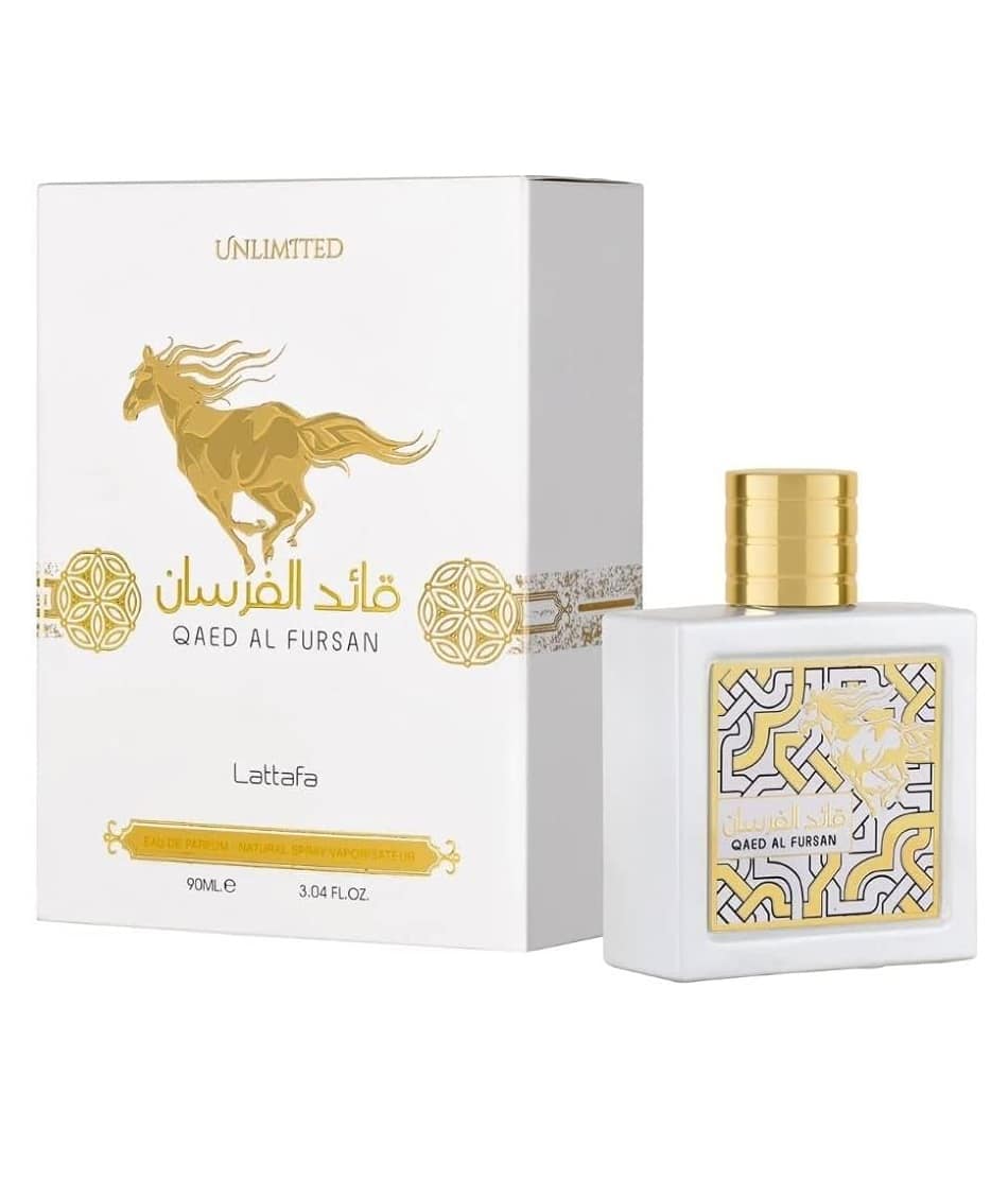 qaed fursan white eau de parfum lattafa 100ml