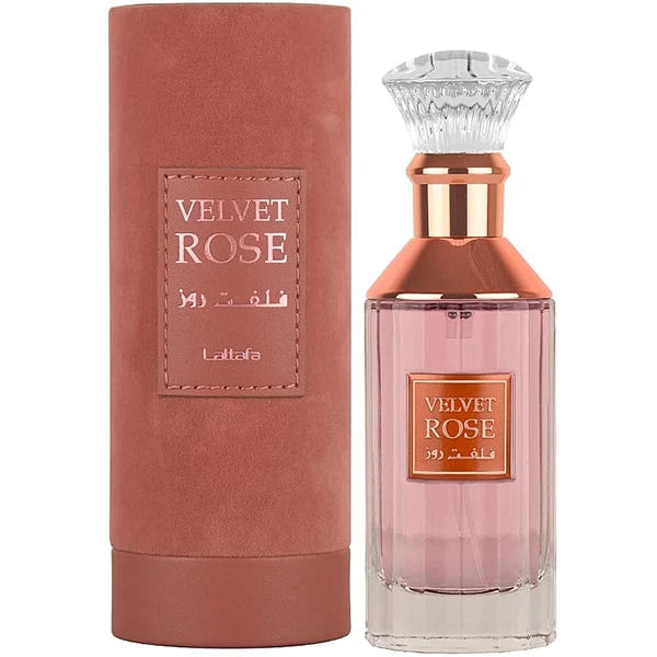 eau de parfum velvet rose 100ml lattafa